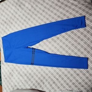 Blue women's leggings